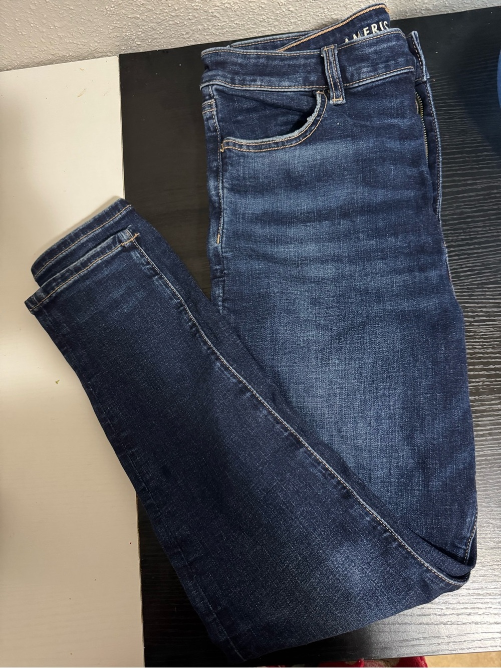 American Eagle Outfitters Dark Indigo Skinny Jeans